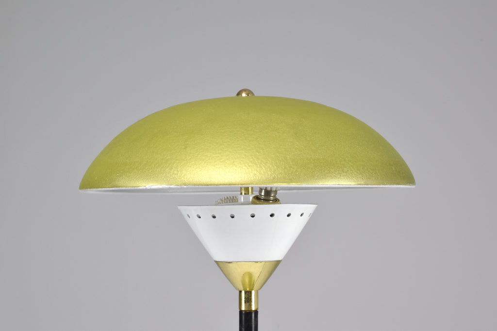 Italian Mushroom Metal Table Lamp, 1970s