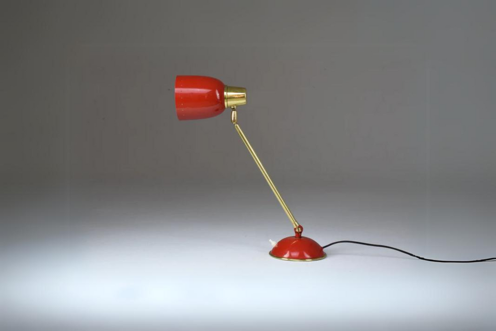 Italian Mid-Century Table Lamp Attributed to Stilnovo, 1950's