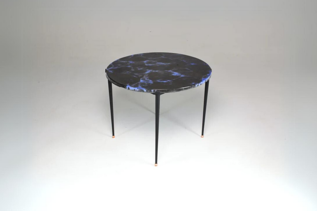 1950's French Side Table in the Style of Les 2 Potiers