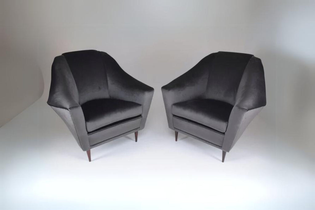 20th Century Ico Parisi Armchairs for Ariberto Colombo, Set of Two, 1950s