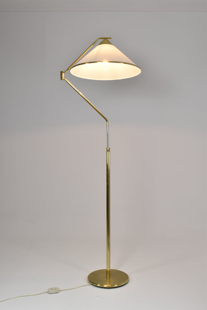 1940's Italian brass floor lamp by Arredoluce Monza