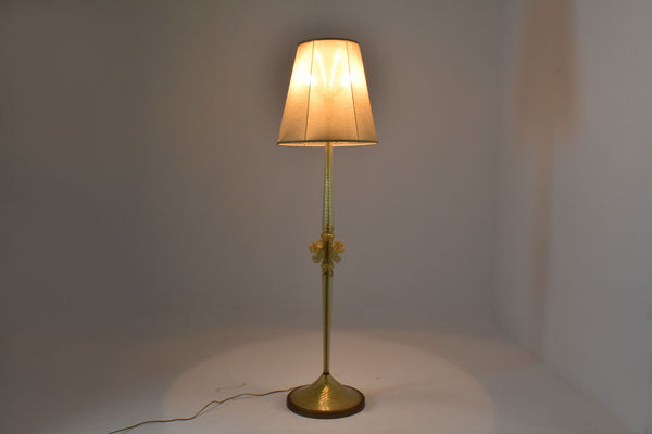 Shop Italian Vintage Murano Floor Lamp by Barovier & Toso, 1950's - Spirit Gallery Vintage Furniture