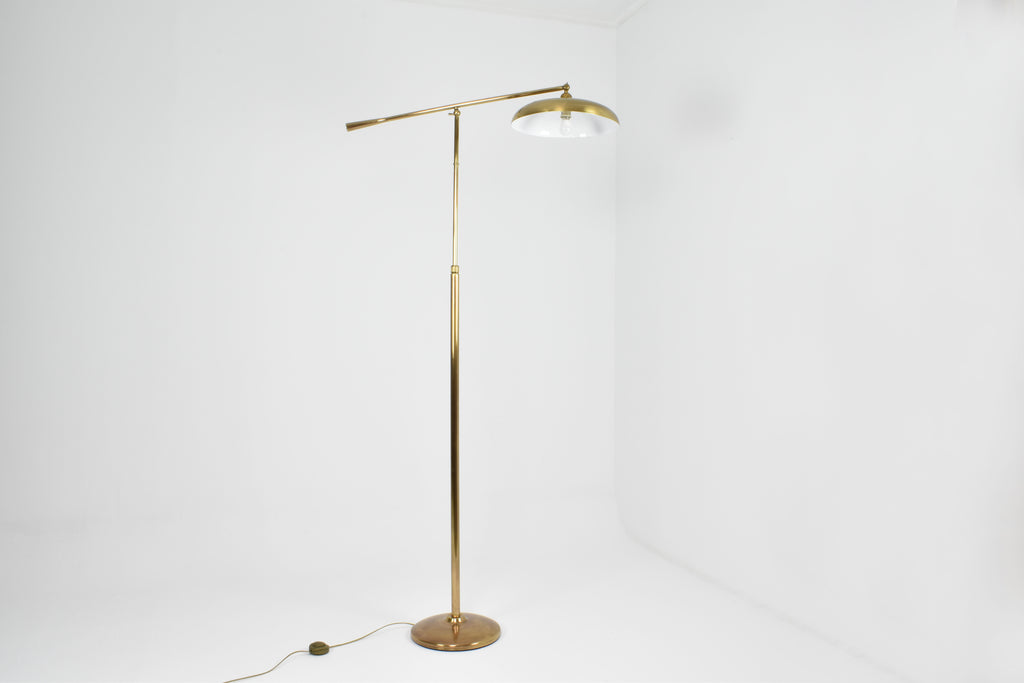 1960's Italian Brass Floor Lamp