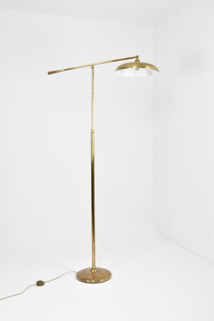 1960's Italian Brass Floor Lamp