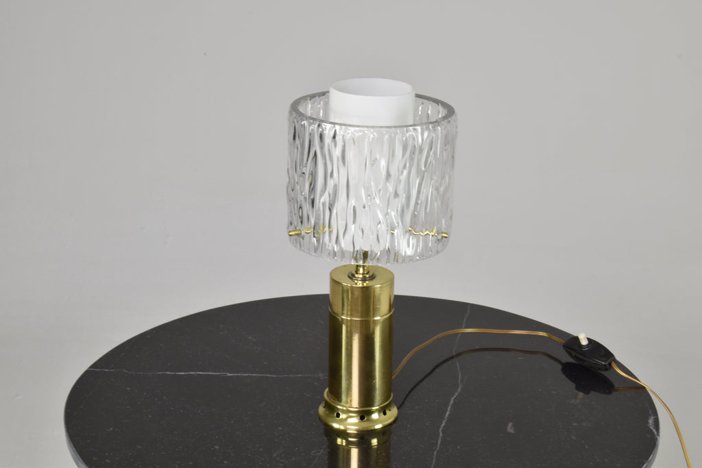 1970s Italian Brass Table Lamp