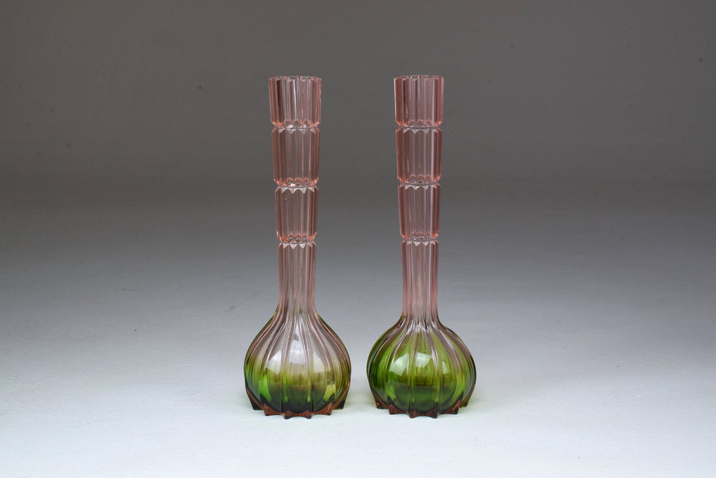20th Century French Vintage Glass Vases, 1960's - Spirit Gallery 