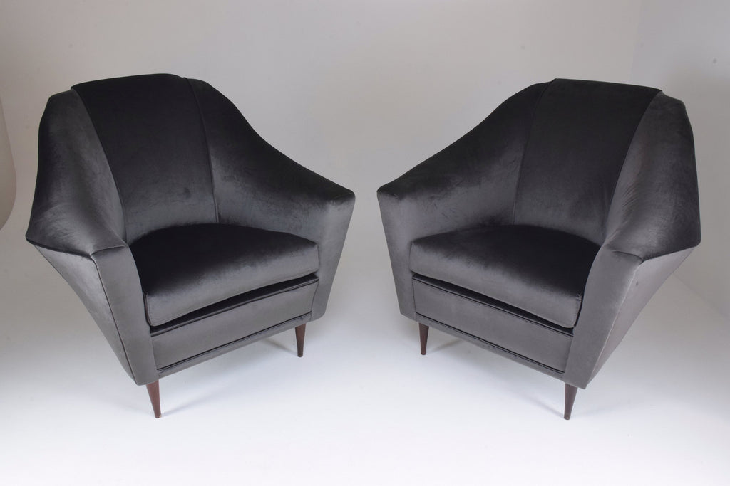 20th Century Ico Parisi Armchairs for Ariberto Colombo, Set of Two, 1950s - Spirit Gallery 