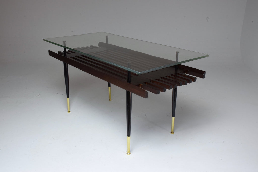 20th Century Italian Glass Coffee Table, 1950s - Spirit Gallery 