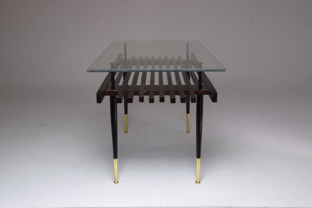 20th Century Italian Glass Coffee Table, 1950s - Spirit Gallery 