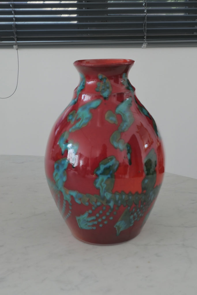 20th Century Italian Vintage Ceramic Vase, 1980's - Spirit Gallery 