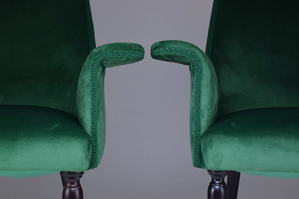 20th Century Pair of Italian Armchairs by Paolo Buffa, 1940s - Spirit Gallery 
