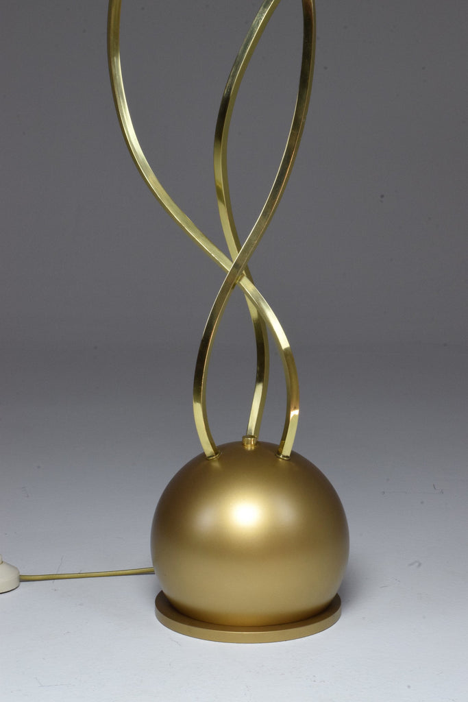 20th Century Rare Brass Floor Lamp by Tommaso Barbi, 1970's - Spirit Gallery 