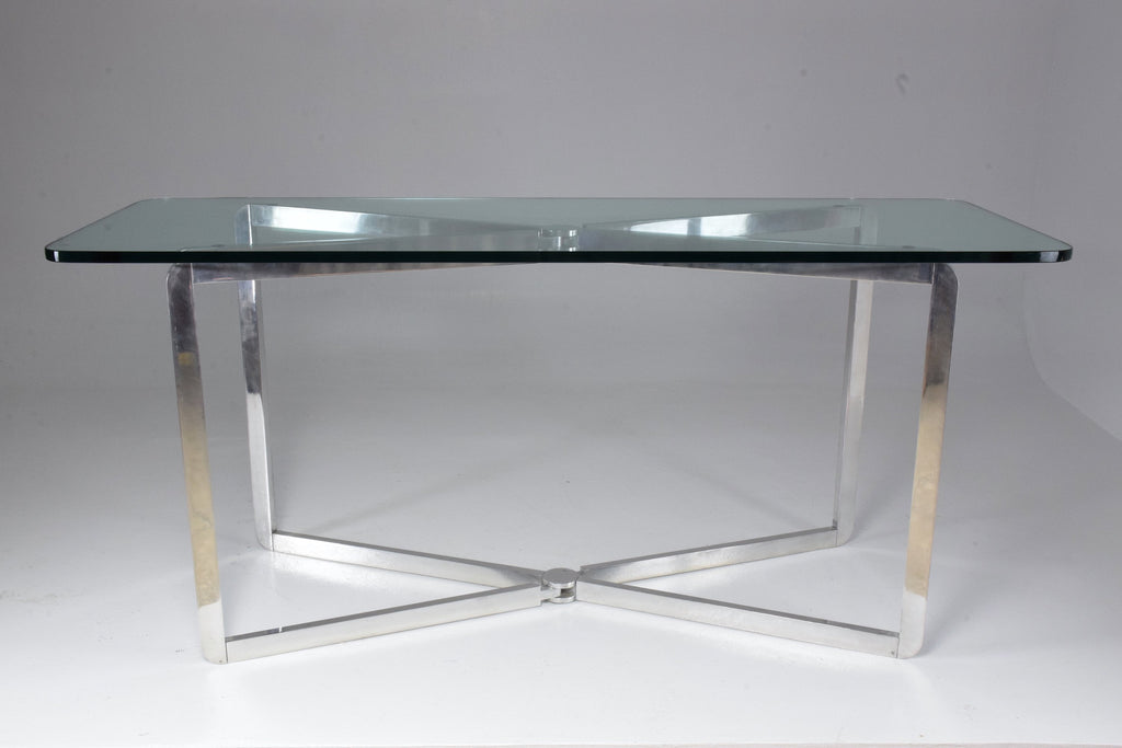 20th Century Vintage Adjustable Console Table by Michel Boyer, 1970s - Spirit Gallery 