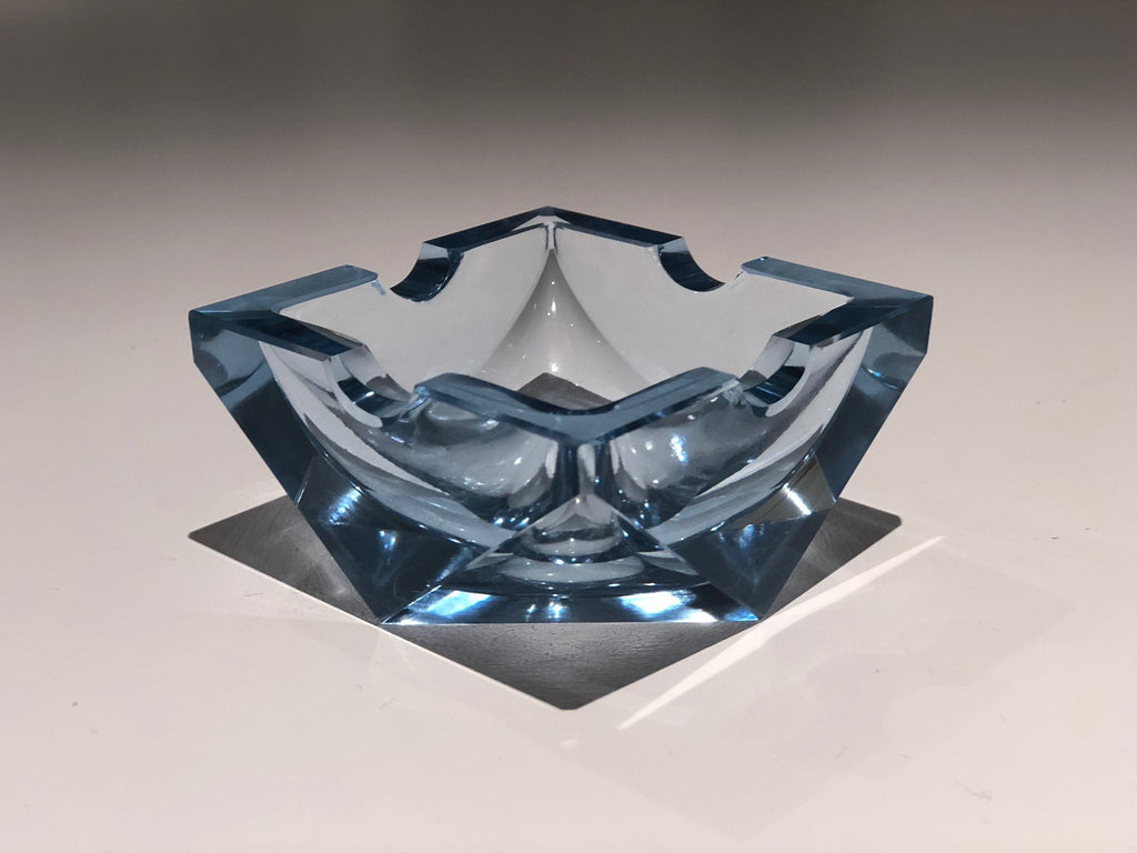 20th Century Vintage Art Deco Glass Ashtray, 1930-1940 - Spirit Gallery 
