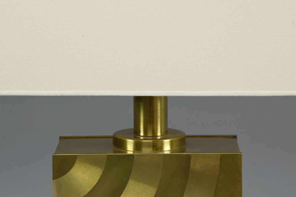 20th Century Vintage Italian Brass Table Lamp, 1970's - Spirit Gallery 