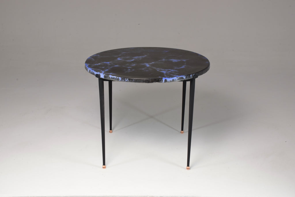 1950's French Side Table in the Style of Les 2 Potiers - Spirit Gallery 