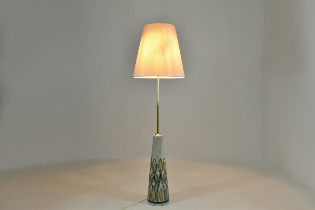 Danish Mid-Century Ceramic Floor Lamp by Søholm Stentøj , 1965 - Spirit Gallery 