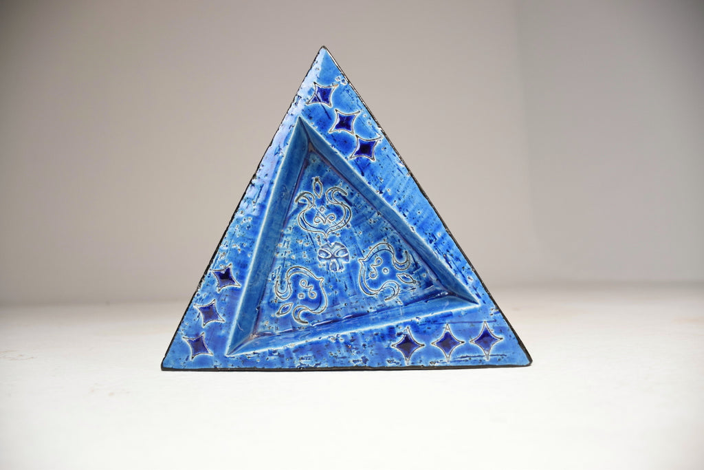 20th Century Italian Ceramic Triangular Ashtray - Spirit Gallery 
