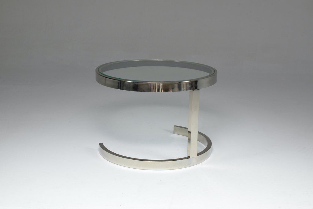 1970's French Side Table by Boris Tabacoff for MMM - Spirit Gallery 