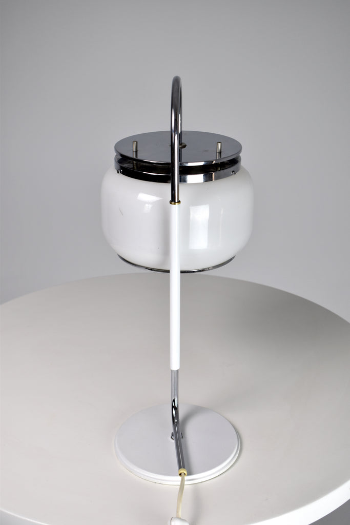 1970's Italian Stainless Steel Table Lamp - Spirit Gallery 