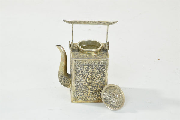 Antique Cambodian Silver Teapot - Spirit Gallery 