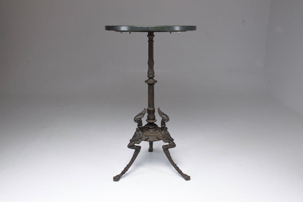 Antique Napoleon III Gueridon Table with Marble Top - Spirit Gallery 