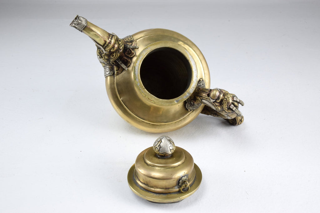 Antique Tibetan Dragon Teapot - Spirit Gallery 