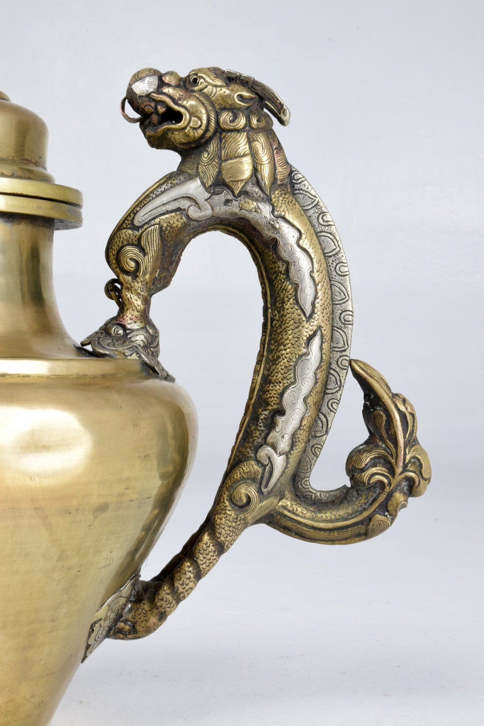 Antique Tibetan Dragon Teapot - Spirit Gallery 
