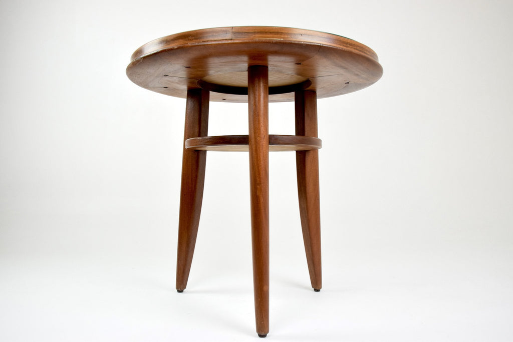 Beechwood Gueridon or Side Table In the Style of Jules Leleu, circa 1940's - Spirit Gallery 