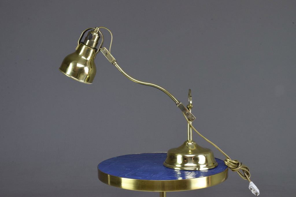 Early 20th Century French Brass Lamp - Spirit Gallery 