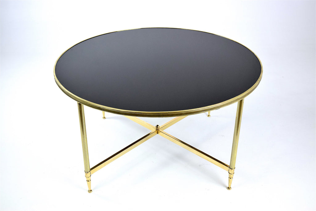 French Mid-Century Bronze Coffee Table, 1970's - Spirit Gallery 